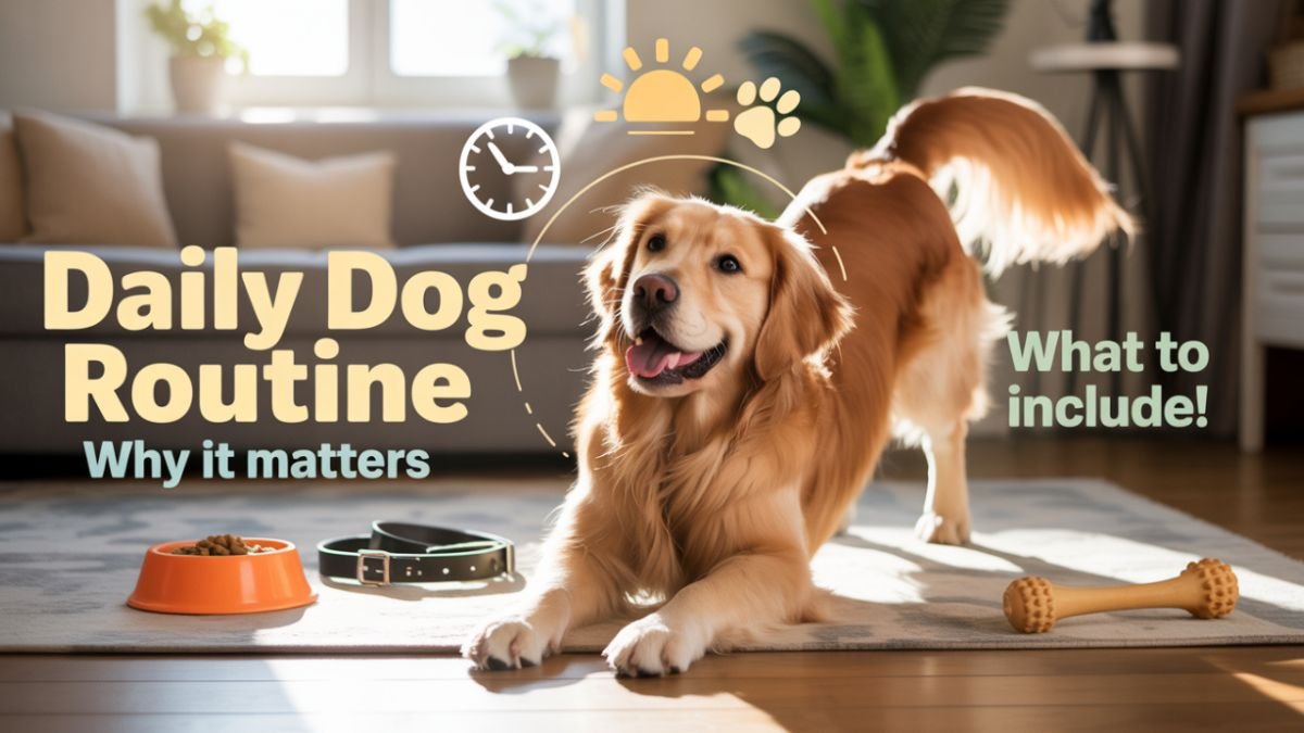Daily Dog Routine: Why It Matters and What to Include